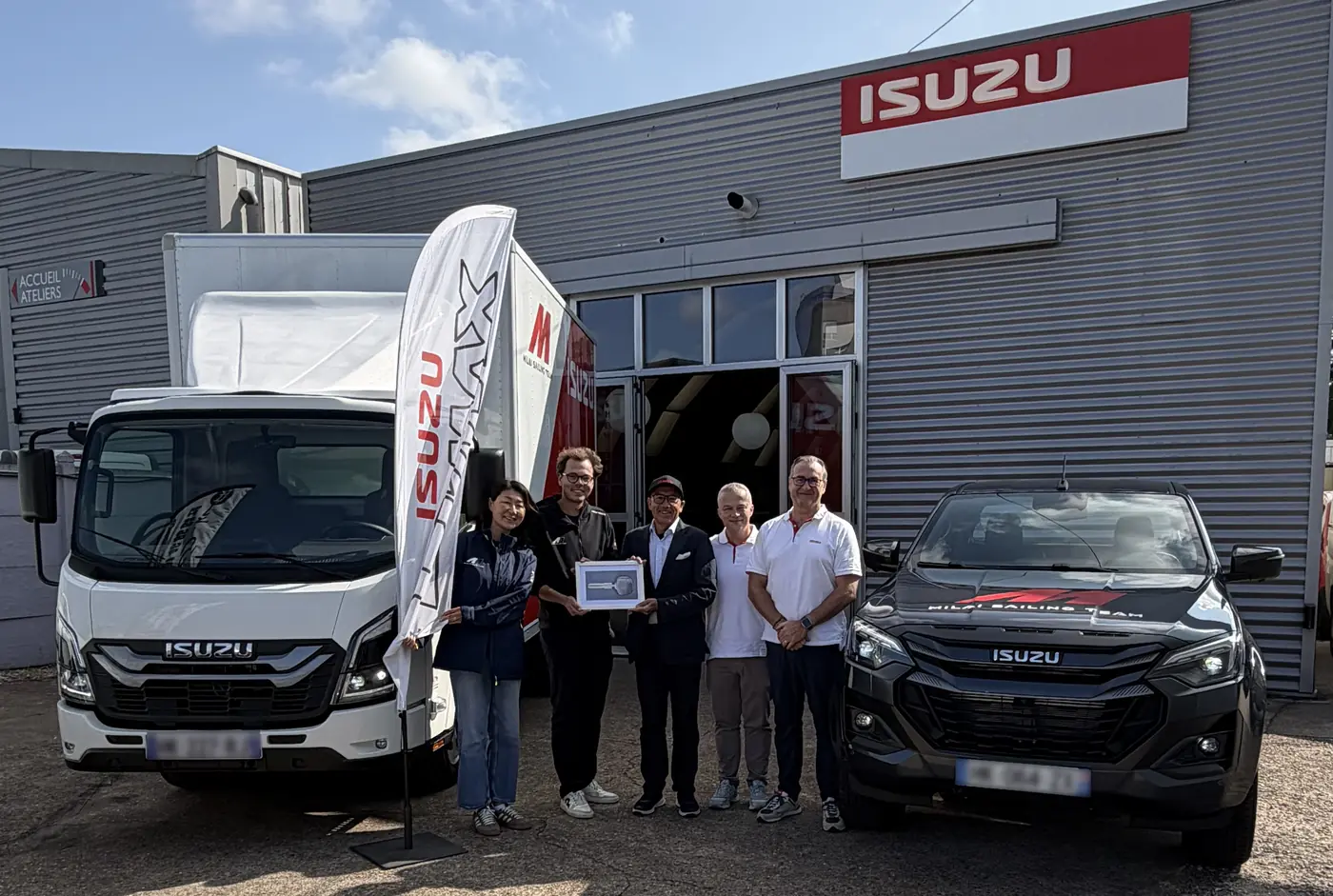 ISUZU s'associe au navigateur japonais Masa Suzuki pour le Vendée Globe 2028